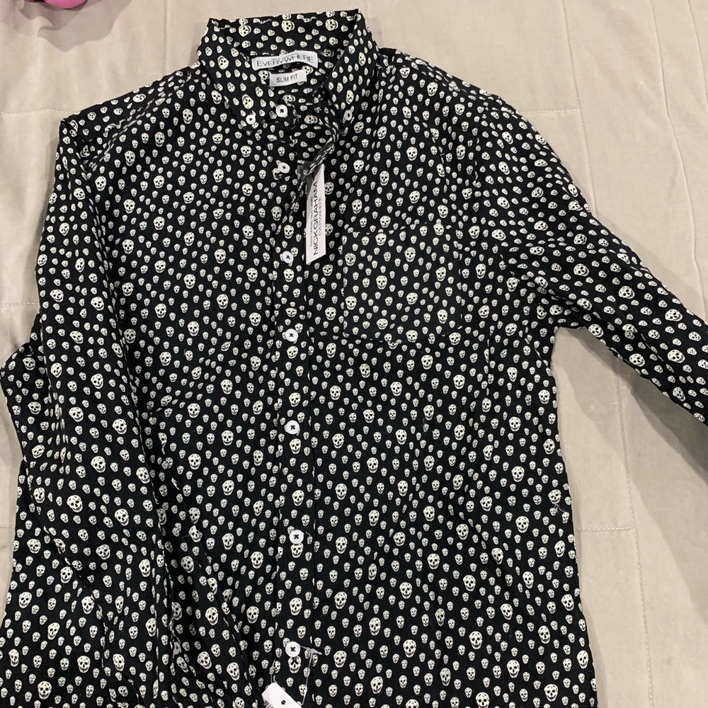 Skull Blouse By nick graham
